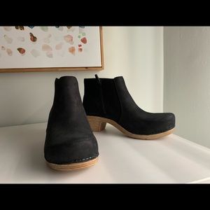 Dansko Black Leather Boots